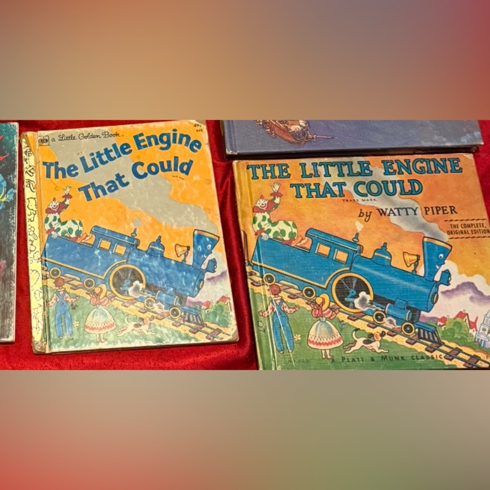 Vintage The Little Engine That Could Books